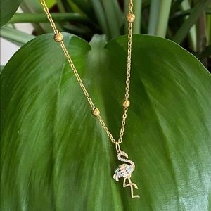 flamingo necklace